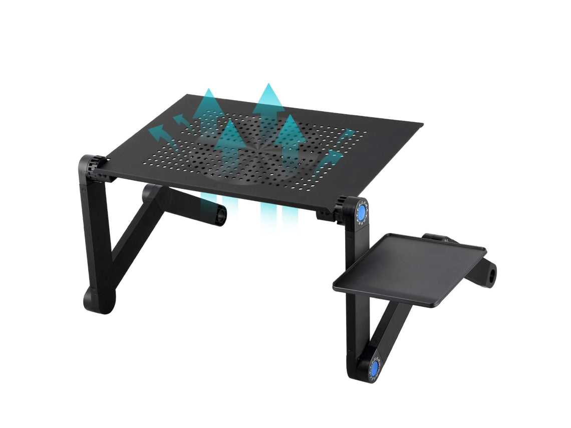 Mesa de Apoio para Portátil Ajustável com Suporte para Rato
